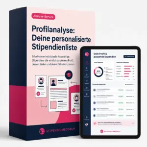 Personalisierte Stipendienprogramm-Liste